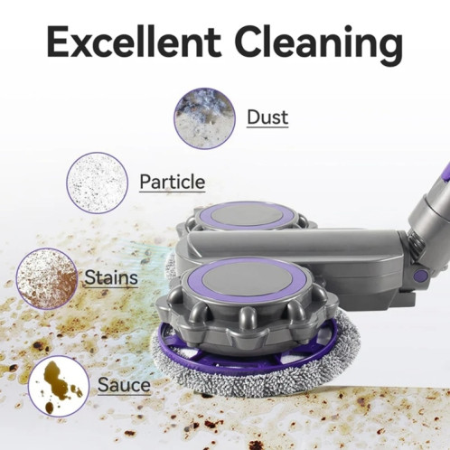Tête d'aspirateur sec et humide avec réservoir d'eau, pour Dyson V10 Digital Slim V12 SH27021039-06
