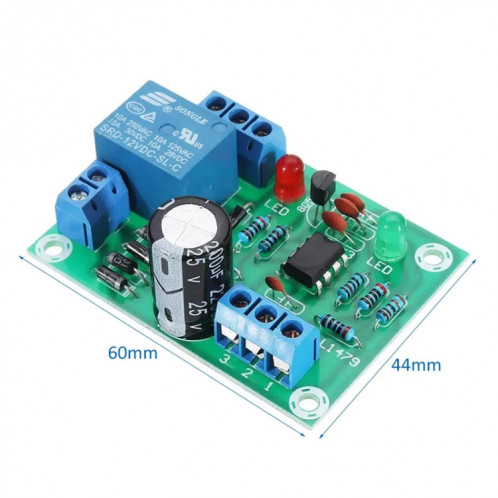 Kit de bricolage de capteur de détection de niveau d'eau de Module de capteur de contrôleur de niveau de liquide DC12V 10A SH75191437-06