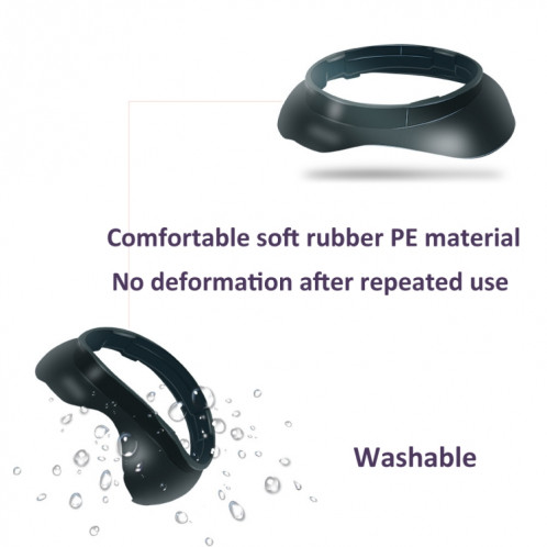 Cadre de protection d'objectif pour lunettes Meta Quest 3 VR, pour empêcher vos lunettes de rayer les lentilles VR SH75531348-09