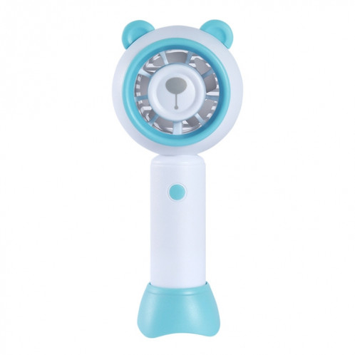 Mini ventilateur portatif USB de dessin animé mignon de bureau (ours bleu) SH701A1901-07