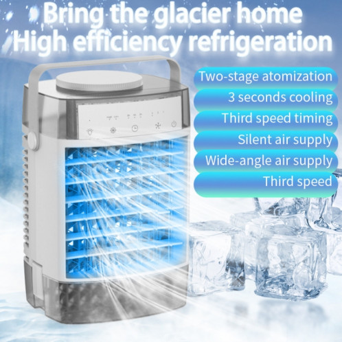 Ventilateur de refroidissement par eau de climatiseur avec pulvérisation 3 vitesses, vent 3 vitesses, synchronisation SH7594315-013