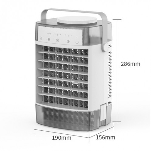 Ventilateur de refroidissement par eau de climatiseur avec pulvérisation 3 vitesses, vent 3 vitesses, synchronisation SH7594315-013