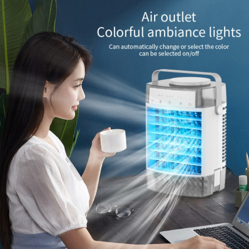 Ventilateur de refroidissement par eau de climatiseur avec pulvérisation 3 vitesses, vent 3 vitesses, synchronisation SH7594315-013