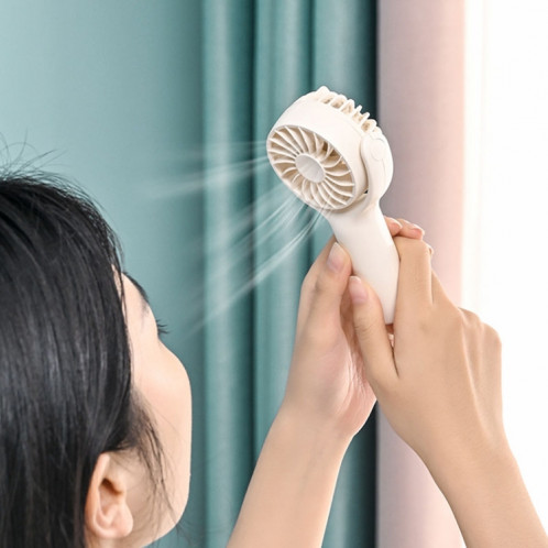 Mini ventilateur portable de bureau silencieux rechargeable (kaki) SH501B1037-010