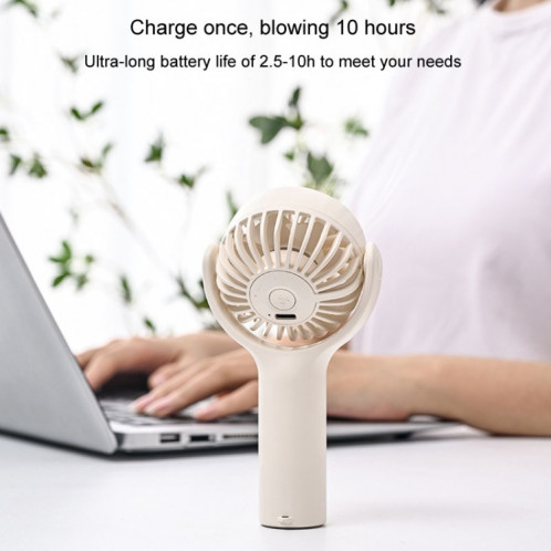 Mini ventilateur portable de bureau silencieux rechargeable (kaki) SH501B1037-010