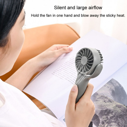 Mini ventilateur portatif de bureau muet rechargeable, petit ventilateur portatif (vert) SH501C768-010