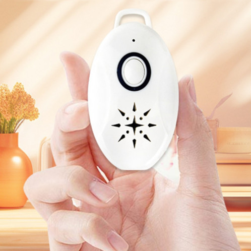 Mini répulsif anti-mouches rechargeable par USB, dispositif anti-moustiques portable et portable pour l'extérieur (blanc) SH401A1174-09