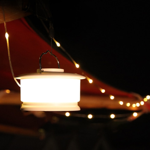 JSK-L20 lampe de Camping en plein air LED chaîne de lumière d'ambiance de tente (blanc) SH901A1574-09