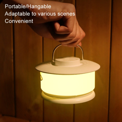 JSK-L20 lampe de Camping en plein air LED chaîne de lumière d'ambiance de tente (noir) SH901B1747-09