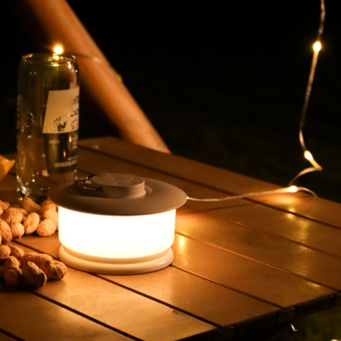 JSK-L20 lampe de Camping en plein air LED chaîne de lumière d'ambiance de tente (noir) SH901B1747-09