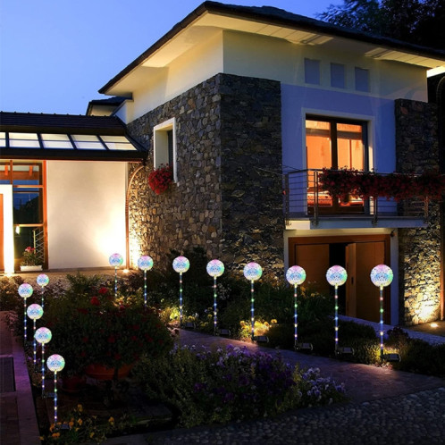 Pissenlit pelouse prise de terre décoration lumineuse lampes de jardin solaires extérieures à LED, modèle: tête unique SH21011845-08
