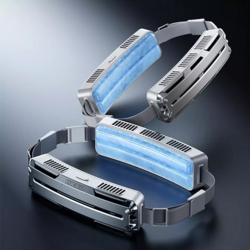 Ceinture de glace, ventilateur de refroidissement pour Sports de plein air, Mini ventilateur de taille Portable (ciel foncé) SH901A1080-012