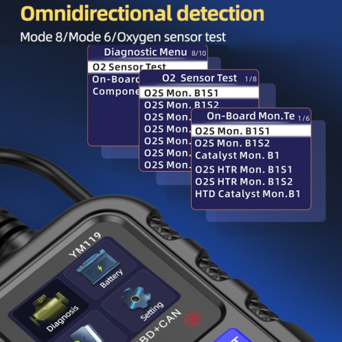 Détecteur de batterie de détection de code d'erreur de défaut de moteur de voiture SH81391593-011
