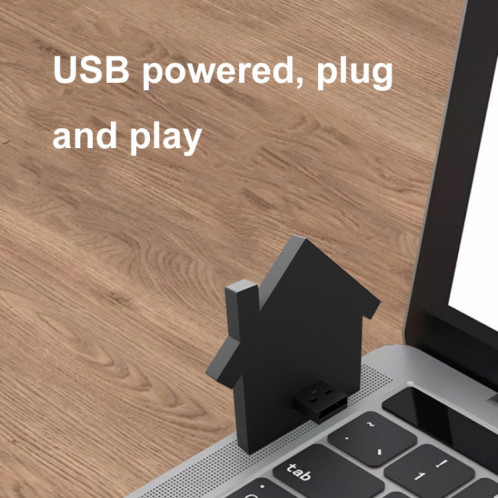 LJ-MWQ Prise USB Lampe Anti-Moustique Ultrasonique Veilleuse Anti-Moustique d'intérieur Domestique (Noir) SH001A396-010