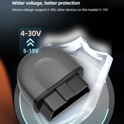 Détecteur de défauts de voiture Détection multifonctionnelle Bluetooth OBD SH81551101-08