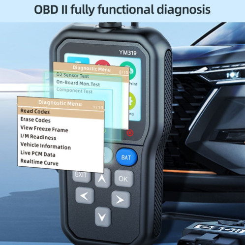 Détecteur de durée de vie de tension de batterie de moteur automobile OBD SH81561287-010