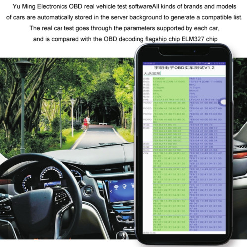 L'outil de diagnostic de voiture WIFI prend en charge le système IOS et Android TCS CDP Setector SH8160640-05