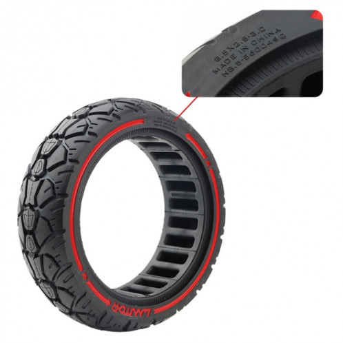 AIMITE 8,5 x 2,5-3,0 / 56 Emplacement pour carte Pneu tout-terrain universel pour scooter électrique de 8,5 pouces (ligne rouge) SA701A1997-05