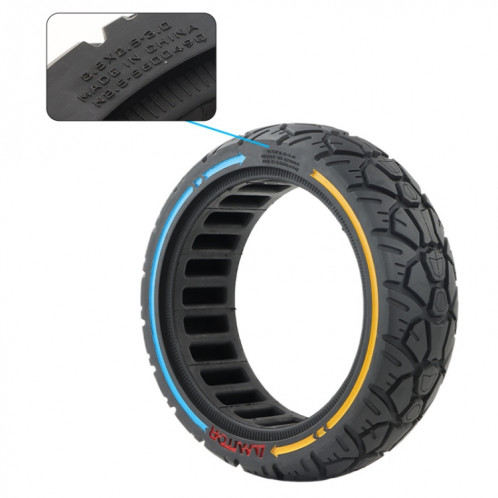 AIMITE 8,5 x 2,5-3,0 / 56 Emplacement pour carte 8,5 pouces Pneu tout-terrain universel pour scooter électrique (deux couleurs) SA901A1992-07