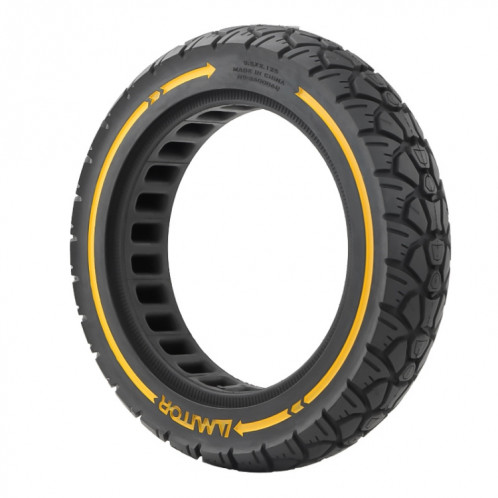 Pneu tout-terrain universel AIMITE 9,5 x 2,125/36 Card 9,5 pouces pour scooter électrique 230 x 50 (ligne jaune) SA301B1646-04