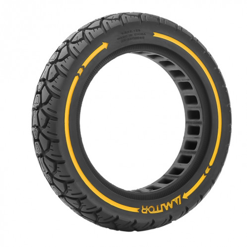 Pneu tout-terrain universel AIMITE 9,5 x 2,125/36 Card 9,5 pouces pour scooter électrique 230 x 50 (ligne jaune) SA301B1646-04