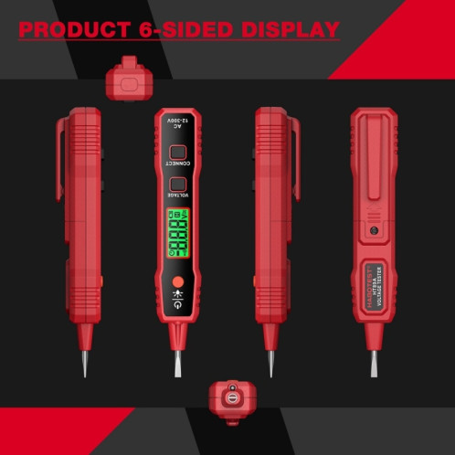 Stylo de Test haute sensibilité, affichage numérique LCD, alarme sonore et lumineuse (HT89A) SH601A1063-011