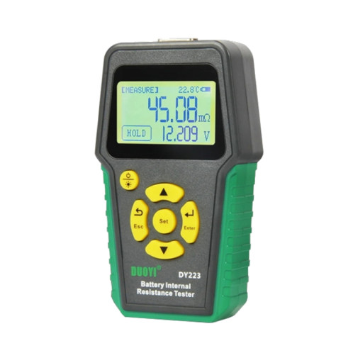 Instrument de test de tension et de diagnostic de défaut de véhicule électrique DUOYI DY223 (pince de test + stylo de jauge + base de pince) SD601A1461-012