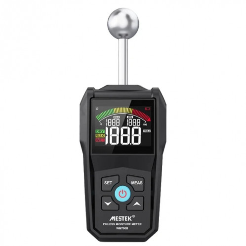 Détecteur d'humidité du bois sans contact WM700B avec fonction d'alarme à écran LCD SM84911703-013