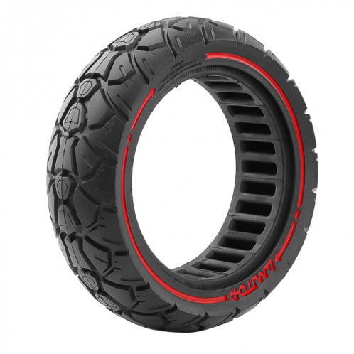 Pneu tout-terrain universel pour scooter électrique AIMITE 10 x 3 53,5 Card 255 x 80 et 80/65-6,5 (rouge) SA301A714-06