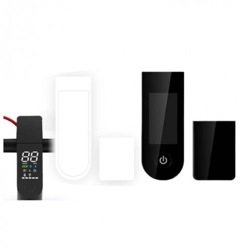 Couvercle de Surface d'instrument pour Xiaomi M365 Pro, avec panneau d'affichage de colle Double face, accessoires de Scooter électrique SH19011348-04