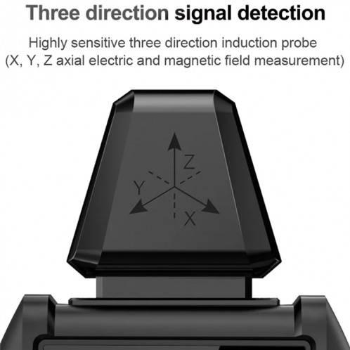 MESTEK EMF01 Détecteur de rayonnement électromagnétique Sonde de détection à 3 axes très sensible SM86251891-010