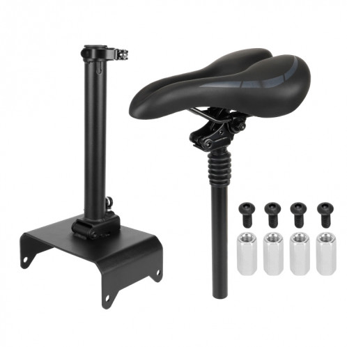 Pour Ninebot F20 / F25 / F30 / F40 siège de Scooter selle petit sac de siège siège pliable (noir) SH701A1714-06