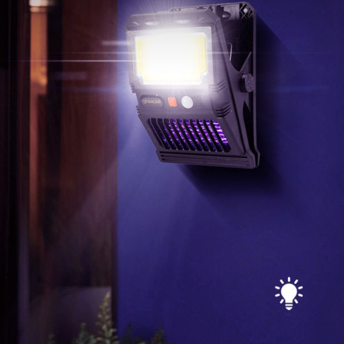 E-SMARTER W7105-1 Patch lampe solaire avec pince lampe anti-moustique Portable capteur de corps lumière de jardin extérieure SE35011275-010