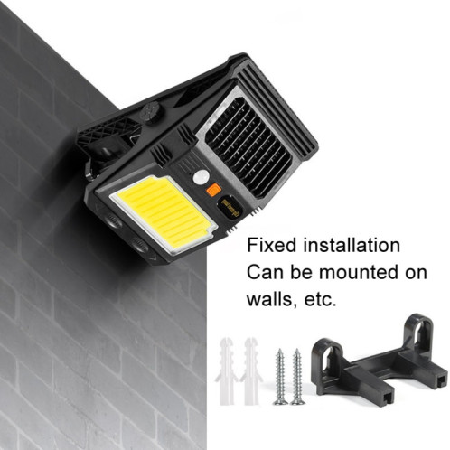 E-SMARTER W7105-1 Patch lampe solaire avec pince lampe anti-moustique Portable capteur de corps lumière de jardin extérieure SE35011275-010