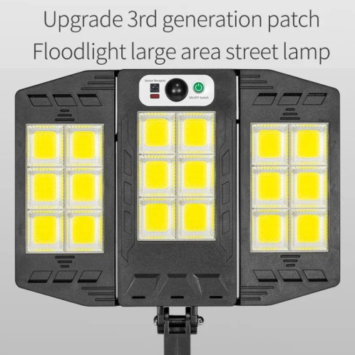 E-SMARTER W796-9 applique murale à Induction solaire lampe extérieure intelligente avec télécommande SE50061410-011