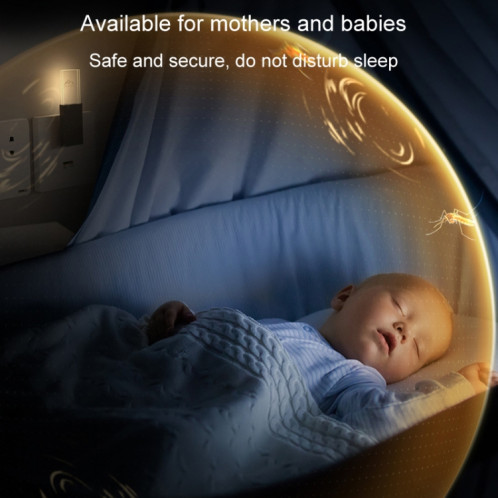 Lampe murale intelligente veilleuses Mini maison anti-insectes répulsif de souris (blanc) SH701B1984-09