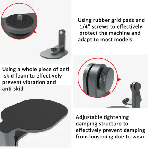 Support de projection rotatif à 360 degrés pour projecteur (blanc) SH101A533-08