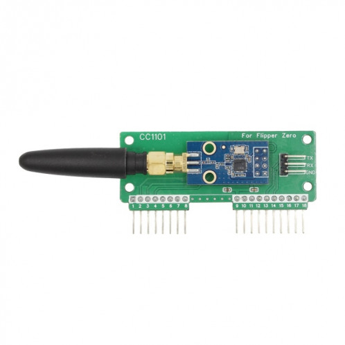 Pour module SubGhz externe Flipper Zero CC1101 433 MHz (AL-276) SH701A1339-06