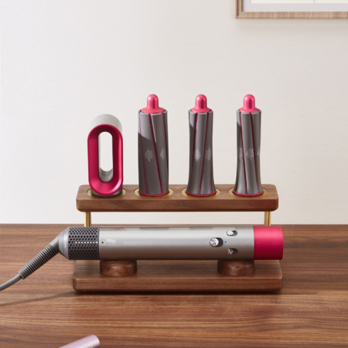 Pour Dyson Airwrap, support de rangement en noyer, support de comptoir, organisateur SH89001021-08