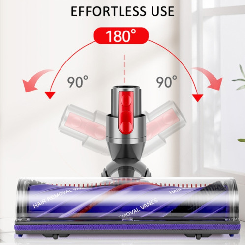 Pour aspirateur Dyson V7 / V8 / V10 / V11, rouleau en velours doux, tête de brosse à entraînement Direct SH9038312-07