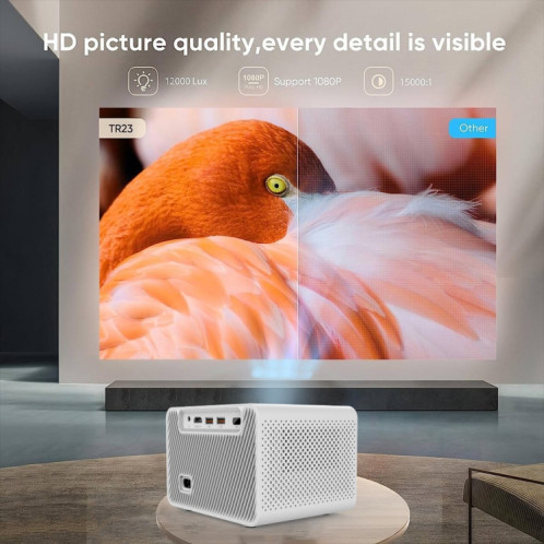 Projecteur M10 Plus 1280x720P, WIFI 2.4G/5G, Bluetooth 5.2, système Android 11, Home cinéma, prise ue SH89041439-07