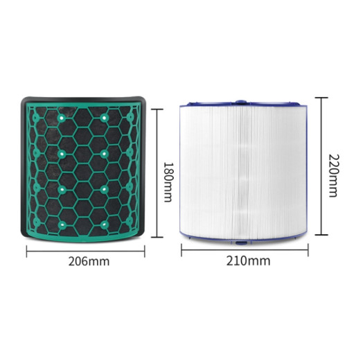 Ensemble de filtres Hepa pour purificateur d'air Dyson TP04 / TP05 / TP07, HP04 / HP05 / HP07, DP04 / DP05 / DP07 SH9206942-06
