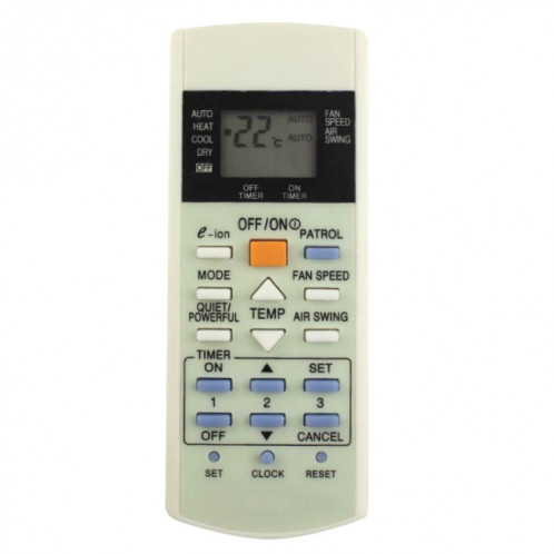 Pièces de rechange pour télécommande de climatiseur Panasonic AT75C3298 SH9397518-06