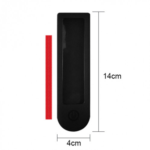Pour Xiaomi M365 / Pro / 1S / Essential / Pro 2 AIMITE Étui de protection étanche pour compteur de scooter électrique (rouge) SA001C1204-06