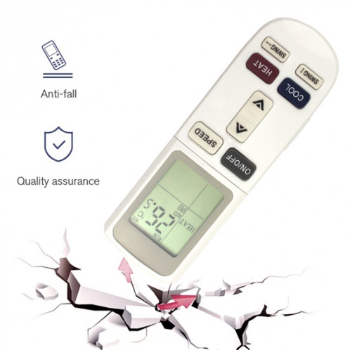 Pièces de rechange pour télécommande AUX climatiseur YKR-L/102E SH94371833-06