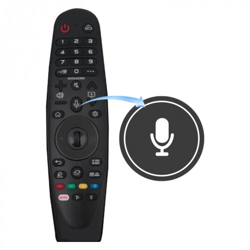Accessoires de remplacement pour télécommande vocale de télévision LG MR19BA SH5001221-06