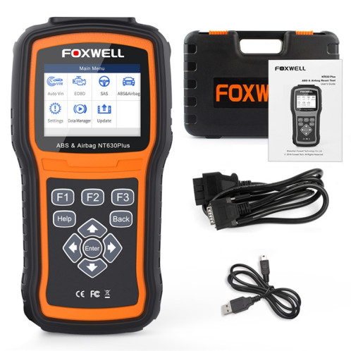 FOXWELL NT630 Plus OBD2 Scanner SRS ABS lecteur de Code SAS huile EPB réinitialiser le Diagnostic SF9472253-012