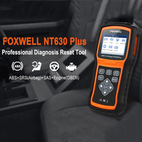 FOXWELL NT630 Plus OBD2 Scanner SRS ABS lecteur de Code SAS huile EPB réinitialiser le Diagnostic SF9472253-012