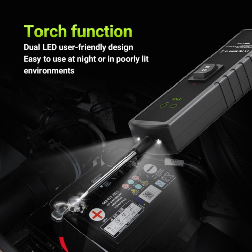 Instrument de diagnostic de positionnement de suivi de court-circuit de système de testeur de circuit électrique automobile (P55) SH601A196-07