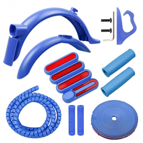 Pour Xiaomi M365 Pro / Pro 2 AIMITE 13 pièces/ensemble accessoires de scooter électrique (bleu) SA801C1372-08